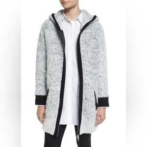 Rag & Bone Adele Hooded Ribbed Sweater‎ Coat